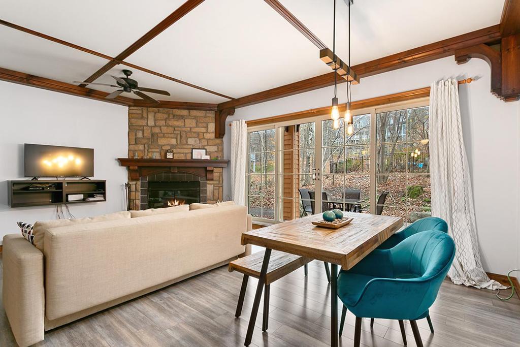 Апартаменты Le Manoir 106-7 By Escapades Tremblant Мон-Трамблан Экстерьер фото